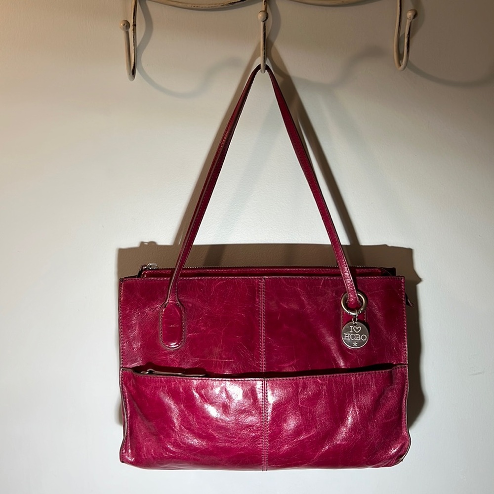 HOBO leather handbag